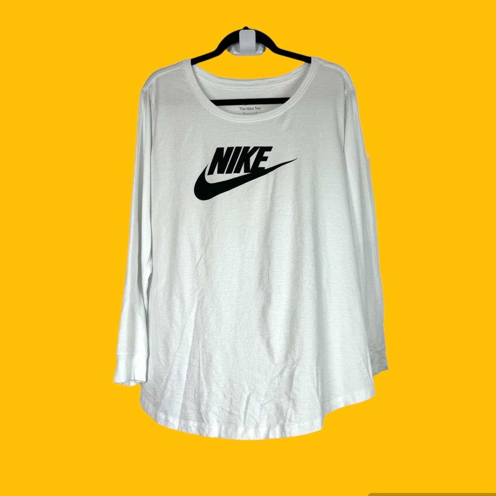 Nike Tee Long Sleeve Crew Neck Icon Futura